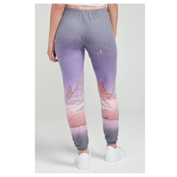 5/$100 SALE - WILDFOX Johnny Rocket Knox Pant | Sunset Print - Picture 2 of 10